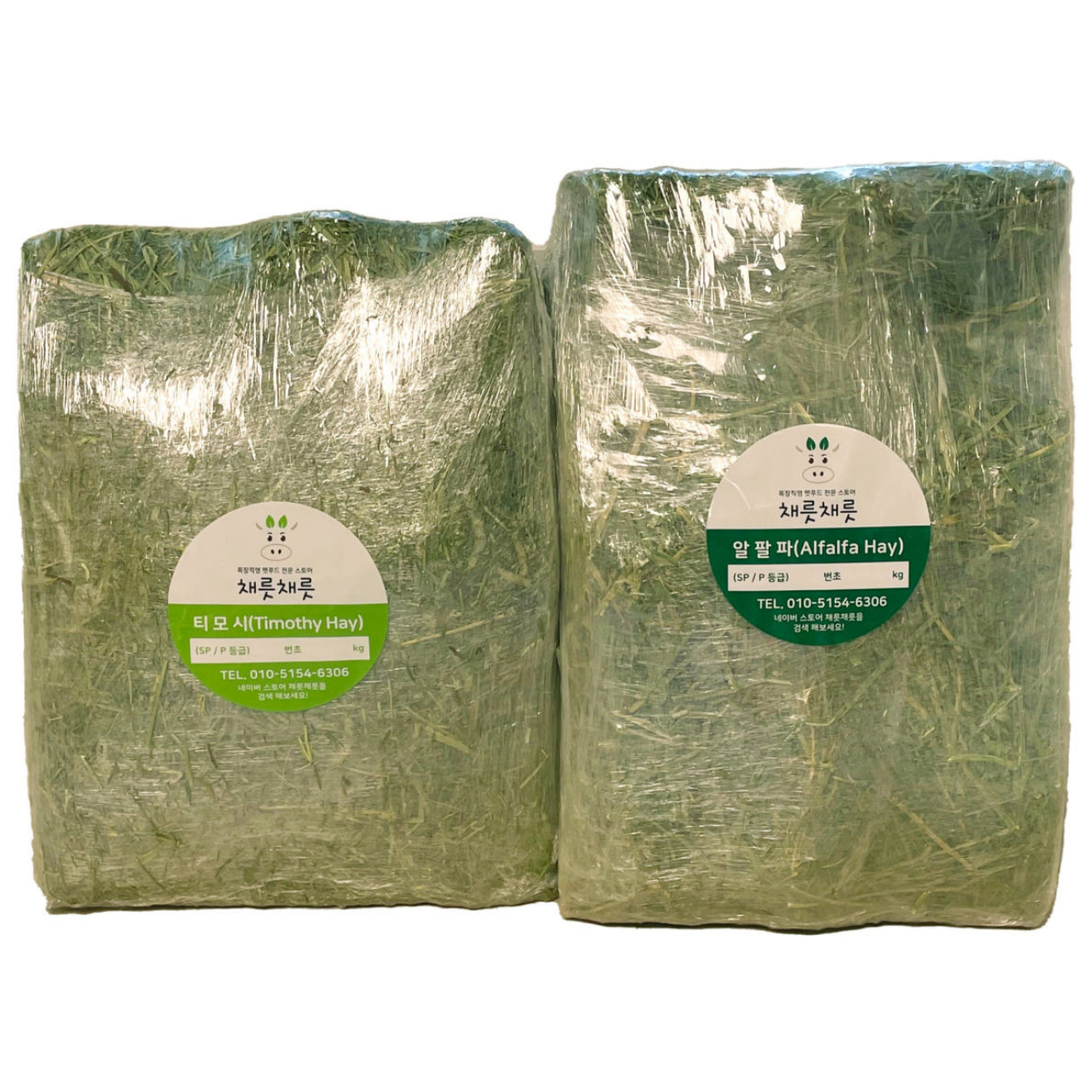 [채릇채릇]비손질 압축 티모시 2번초(미국) 토끼 기니피그 친칠라, 1개, 10kg 30,500원