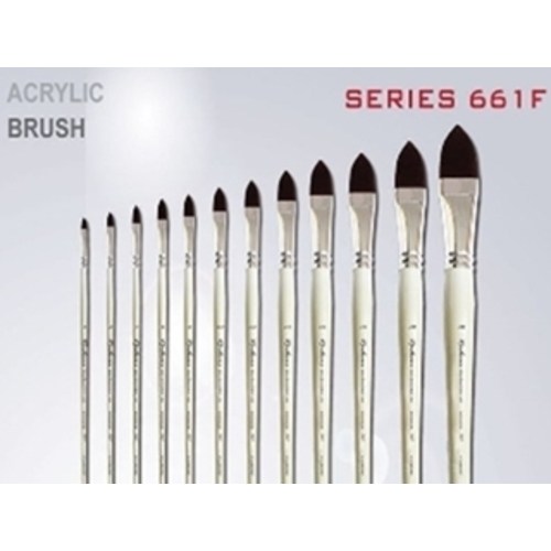 루벤스 661F 유화붓 아크릴붓 필버트붓 인조모 낱개 7본세트 / 옵션선택 24,000원