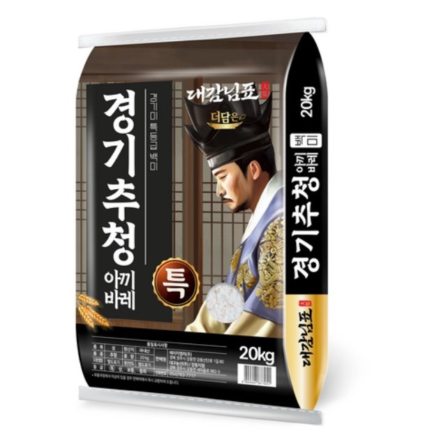 더담은 경기미 추청 아끼바레 쌀 112,500원