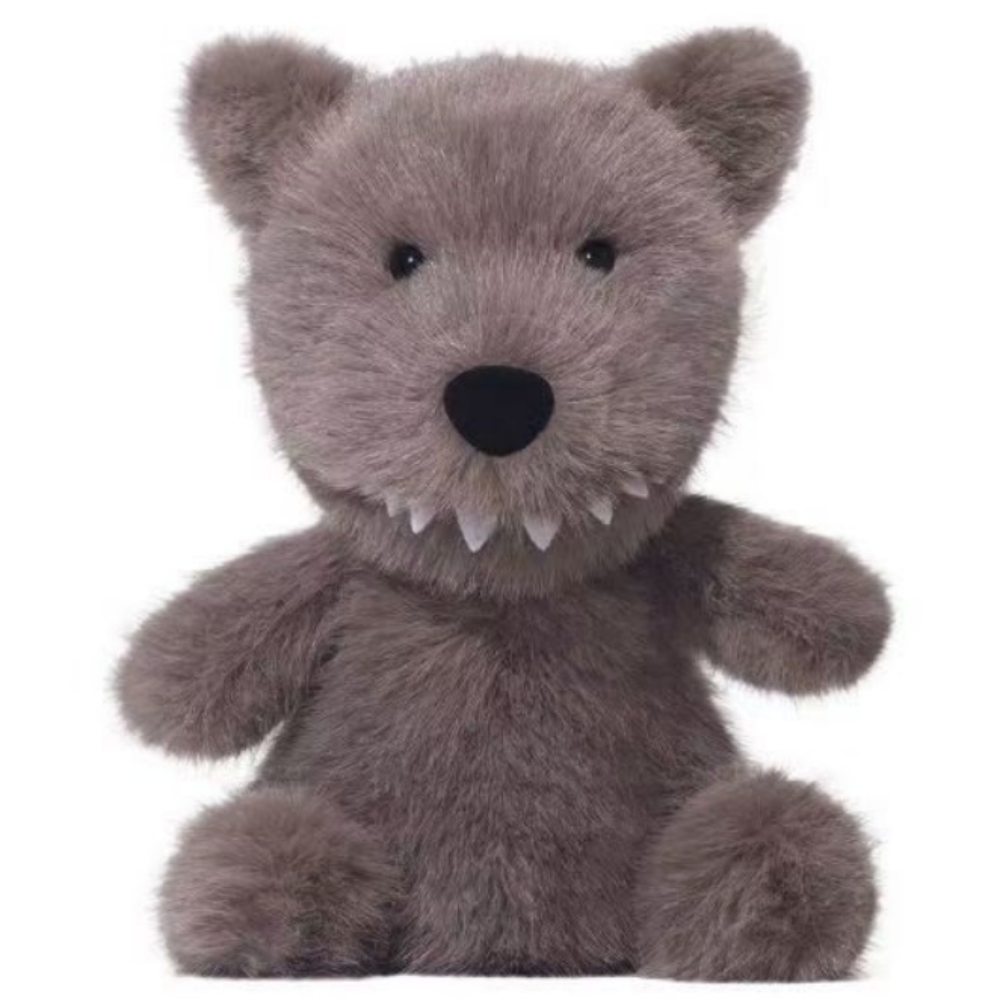 공룡 인형 동물 봉제 인형 동물 피규어 봉제 완구 동행 인형 생일 선물, 1개, 꼬마 늑대, 25cm 12,420원