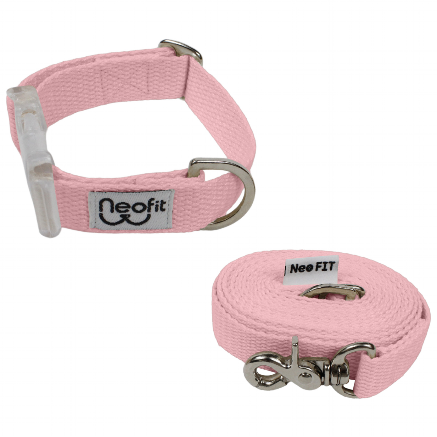 네오핏 강아지 초경량 목줄 세트, 파스텔핑크, 1세트 22,720원