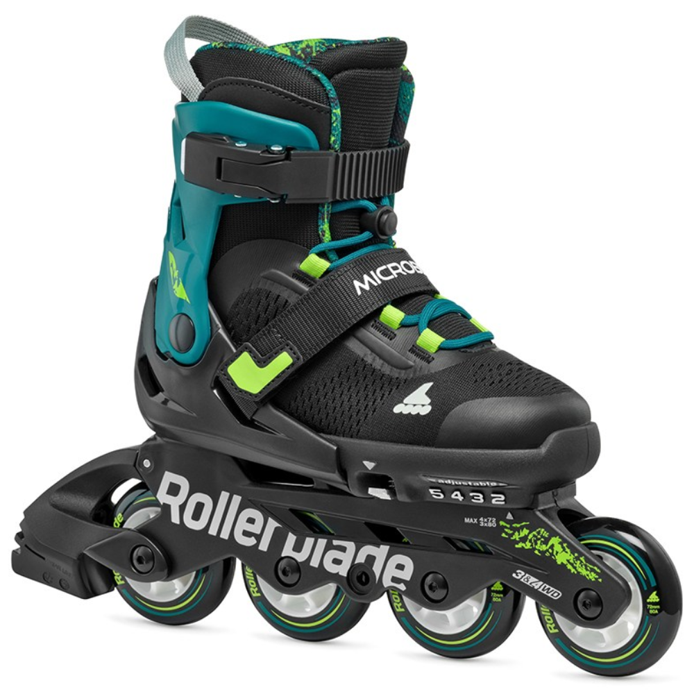 롤러블레이드 마이크로블레이드 XT 프리미엄 아동용 인라인, 페트롤그린 280,000원