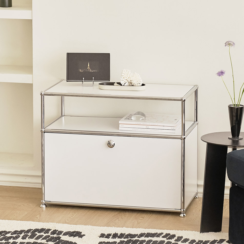 포스트모던 글렌 미드센츄리 모듈 2단 수납장 199,000원