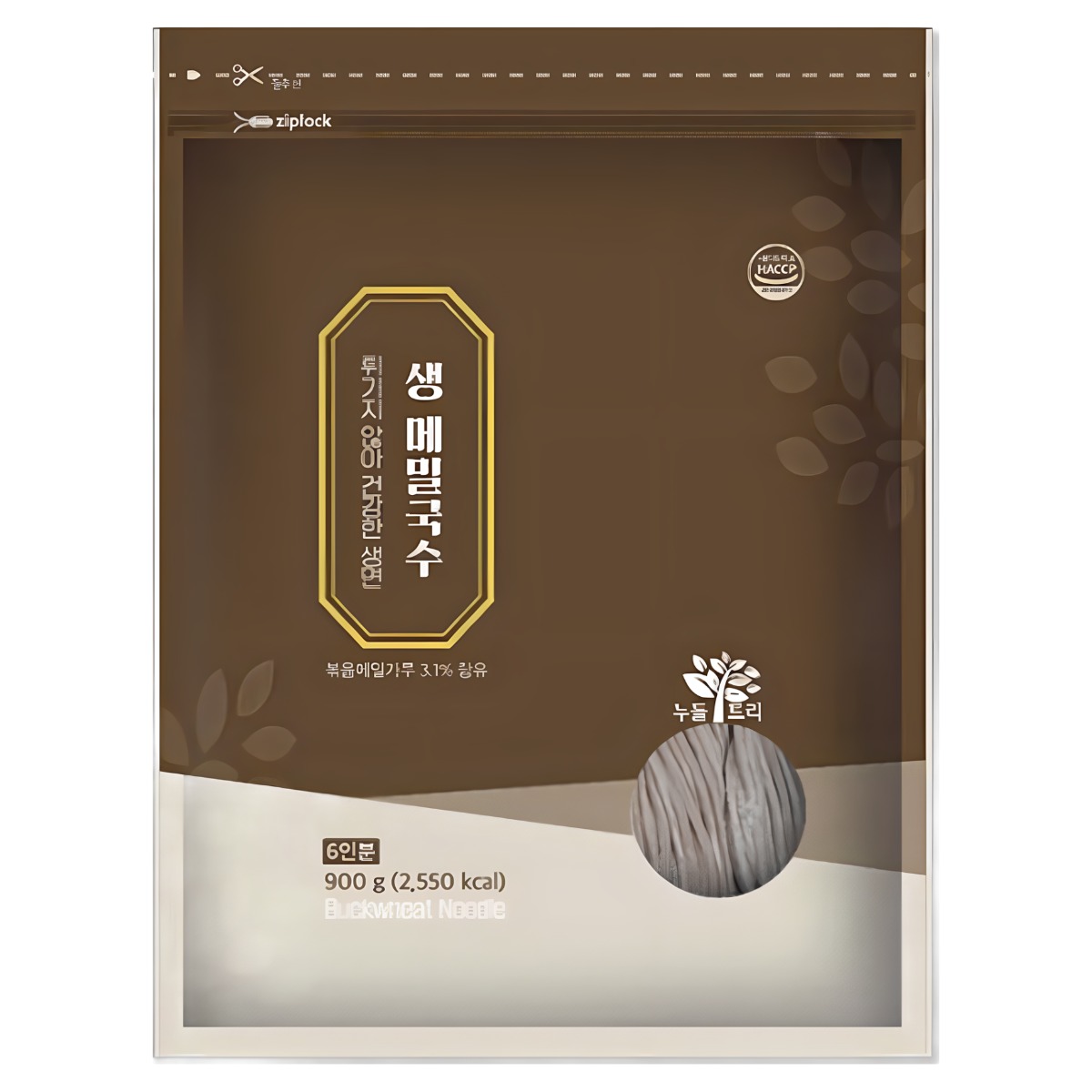 [넉넉한 6인분] 한국제면 생 메밀국수 소바면 냉모밀면 막국수면, 1개, 900g 10,150원