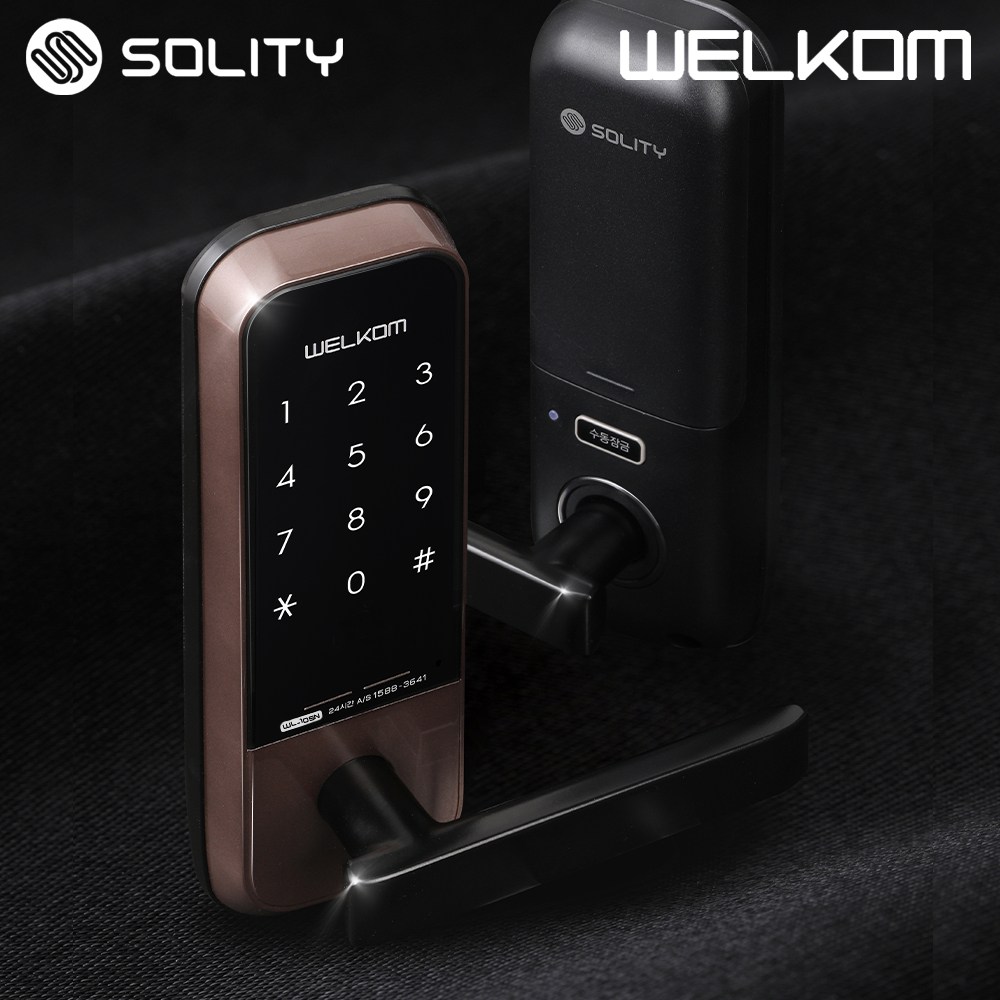 [무료설치] 웰콤 WL-105N 목문용 무타공 도어록 번호키전용 백세트조절가능 무음모드 비상전원 방문손잡이 사무실 병원 나무문 판넬문 샷시문 패션문 솔리티 현관문 디지털도어락, 방문설치, WL-105N 123,000원