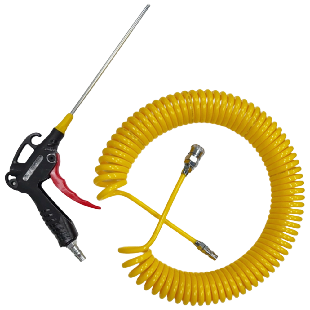 콤프레샤 에어건 200S 에어 코일 호스 8x10M 세트상품 PVC, 1세트 15,000원