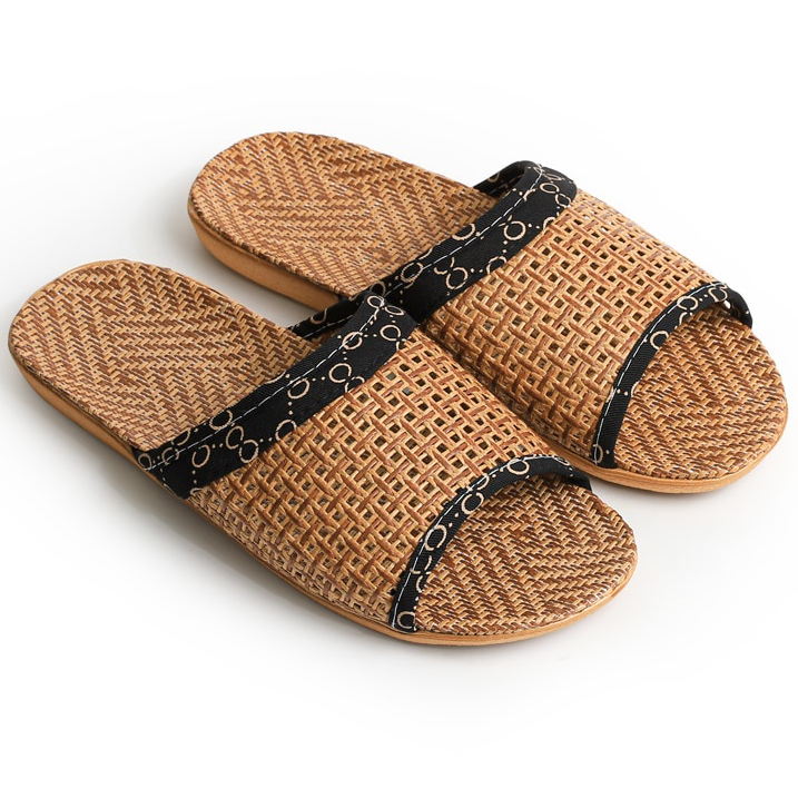 1+1세트 여름 라탄슬리퍼 2켤레 여성 남성 공용 왕골 논슬립 사무실슬리퍼 실내화 거실화 19,900원
