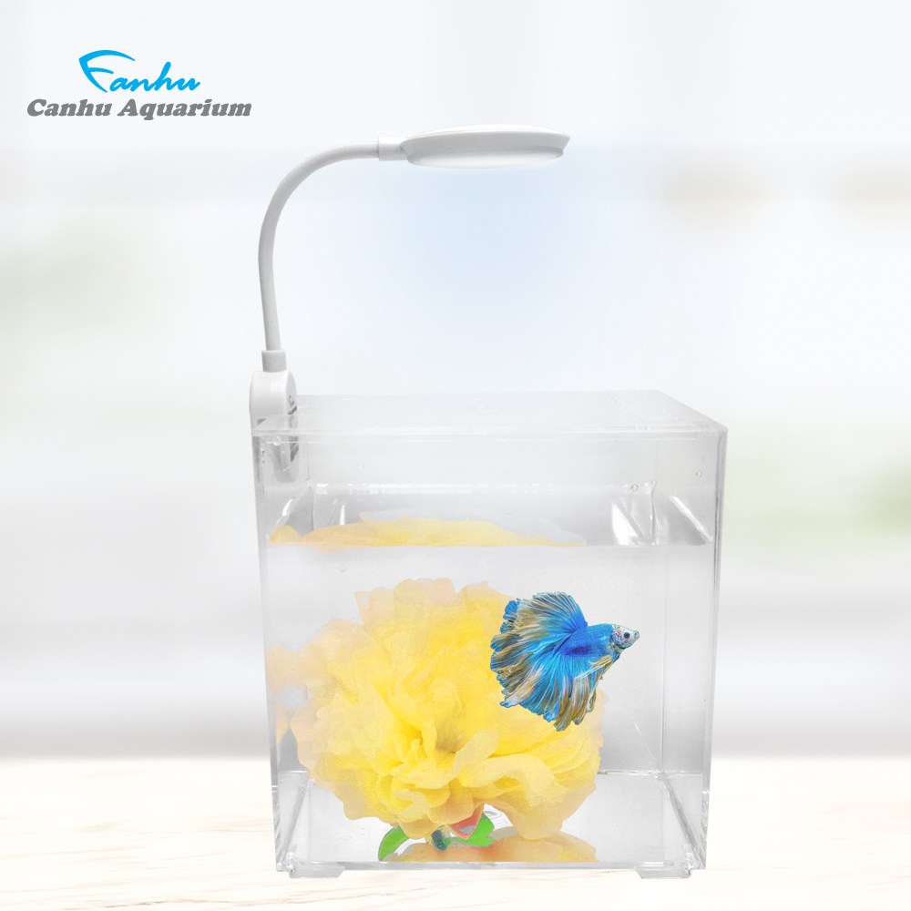 칸후 AU-170 블링블링 미니 어항 세트 꽃침대(연노랑) + DY-170 플라스틱어항 + SD-T4 USB조명 13,800원