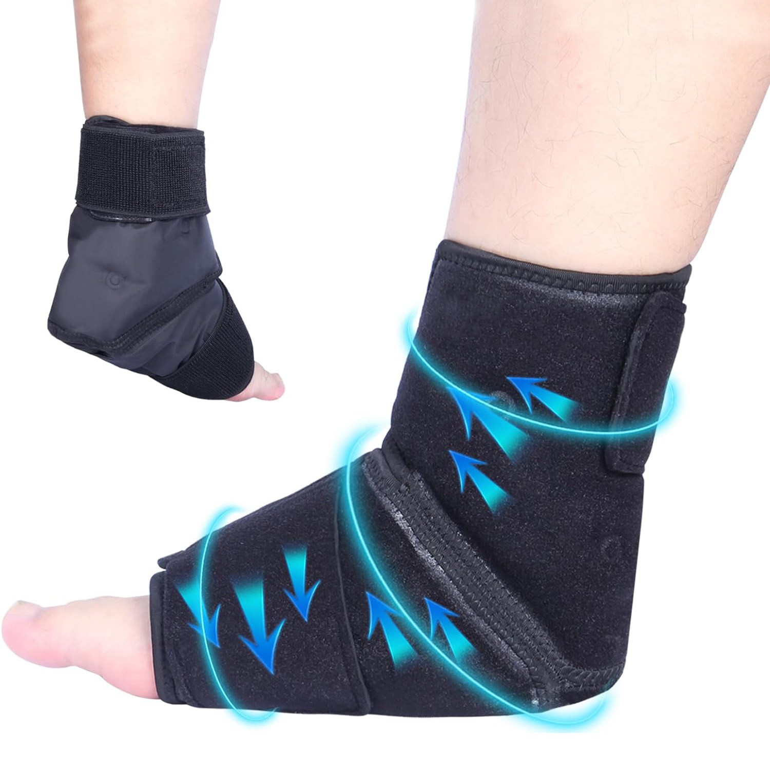 ALLILIO 발목 냉찜질팩 발목 아이싱 얼음찜질  발목 보호대 (온열 찜질) 13,500원