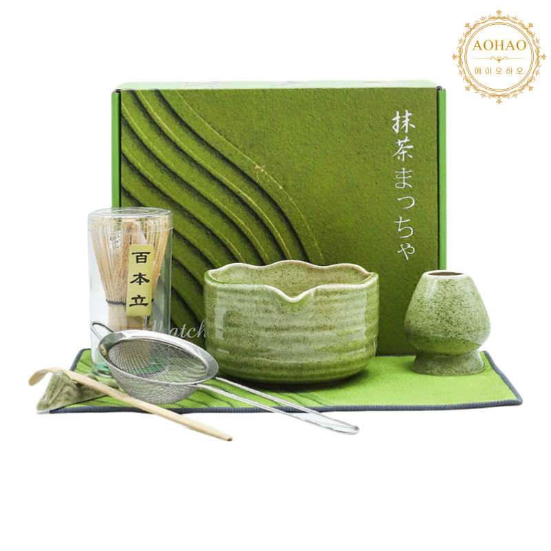 AOHAO 꽃 사발 테두리 7종 말차 두고 세트 29,880원