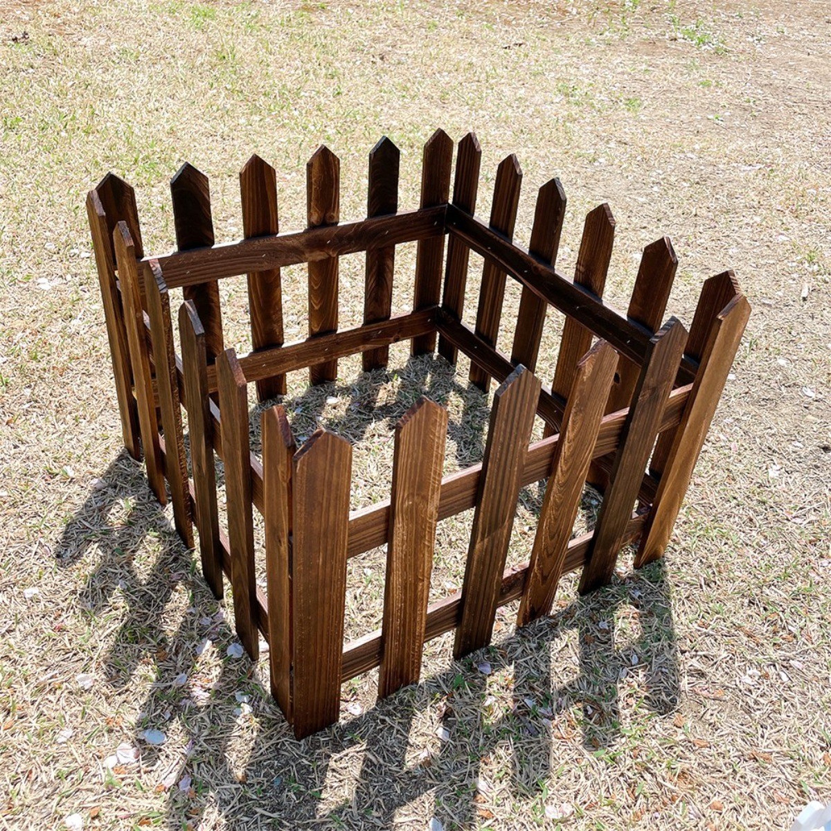 [왓위셀] 브라운 울타리 원목 나무 우드 펜스 30cm 22,800원