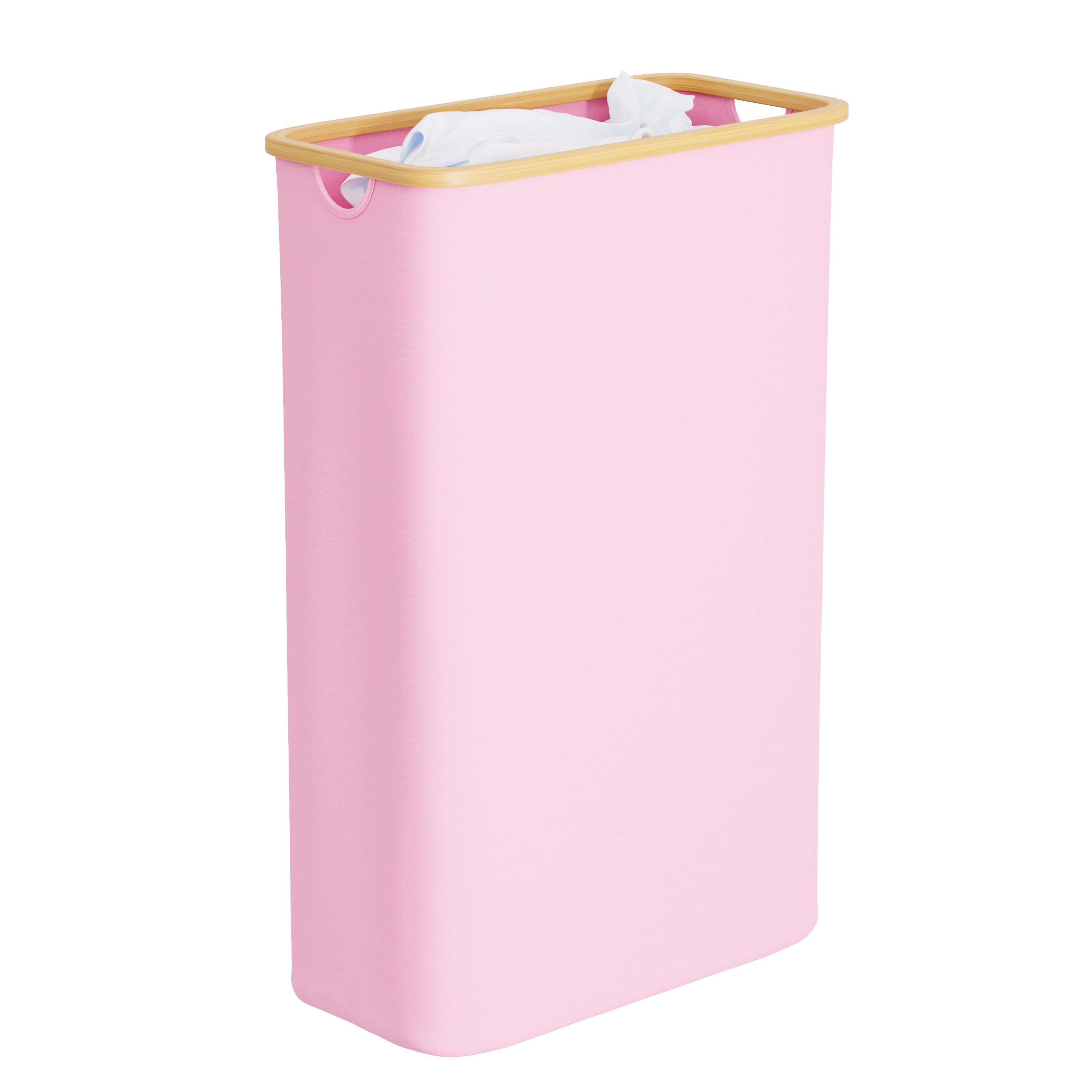 공간절약 대용량 접이식 틈새 빨래바구니, 1개, 핑크 15,800원