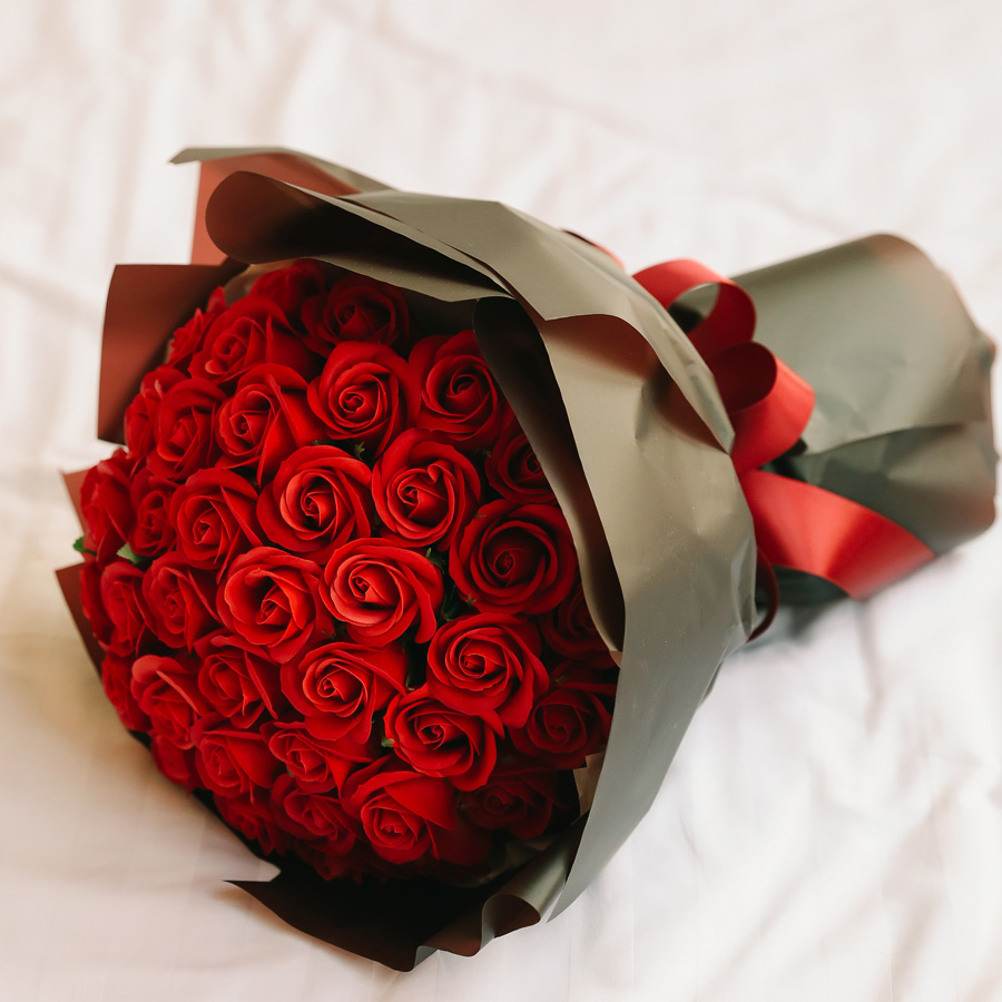 아스파시아 블레이즈 로즈 50송이 고백 조화 꽃다발 39,530원