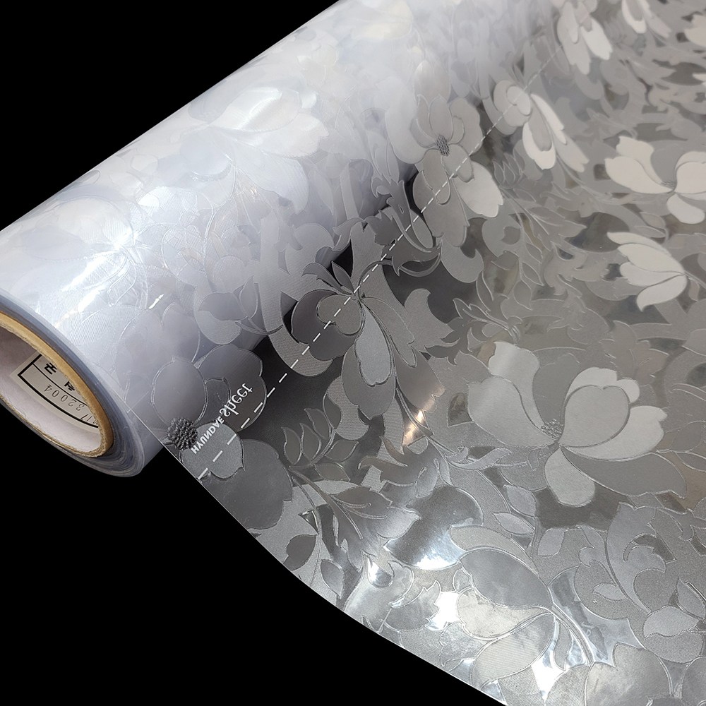 현대시트 유리 창문 반투명 무점착 시트지 매그놀리아 HNG-32004 1롤 (1m폭x30m) 243,000원