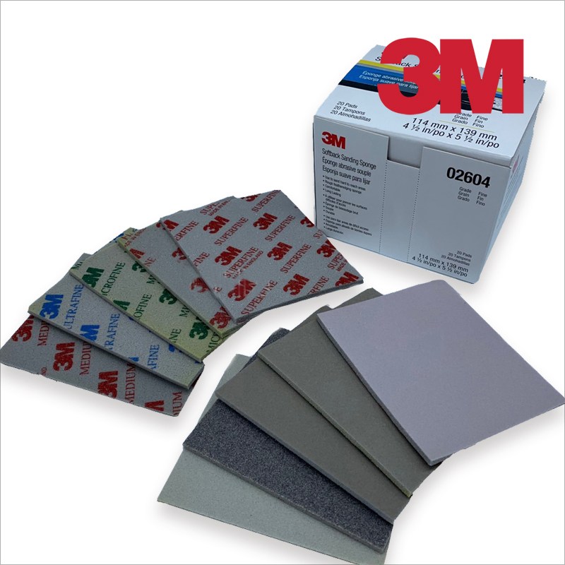 3M 샌딩스펀지 미술용 화구용 목공용 광택용 다목적용 1,080원