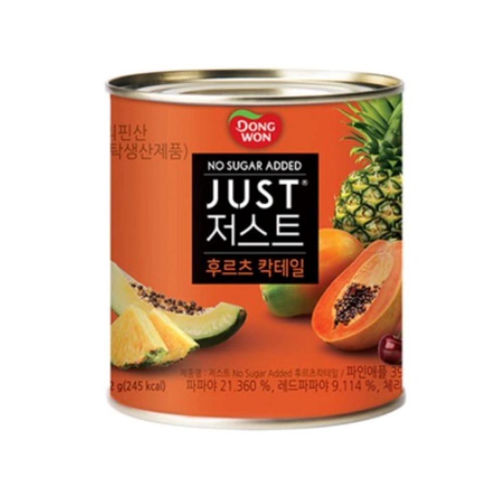 동원 저스트 제로슈가 무설탕 후르츠칵테일 과일통조림 34,970원