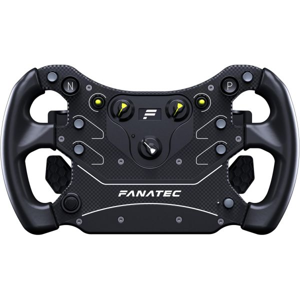 파나텍 심레이싱 CSL 스티어링 휠 GT3 – 오버몰드된 러버 그립, 맞춤형 자기식 시프터, 두 개의 아날로그 패들, OLED 디스플레이, QR2 라이트 사이드 사전 설치 PC 606,100원