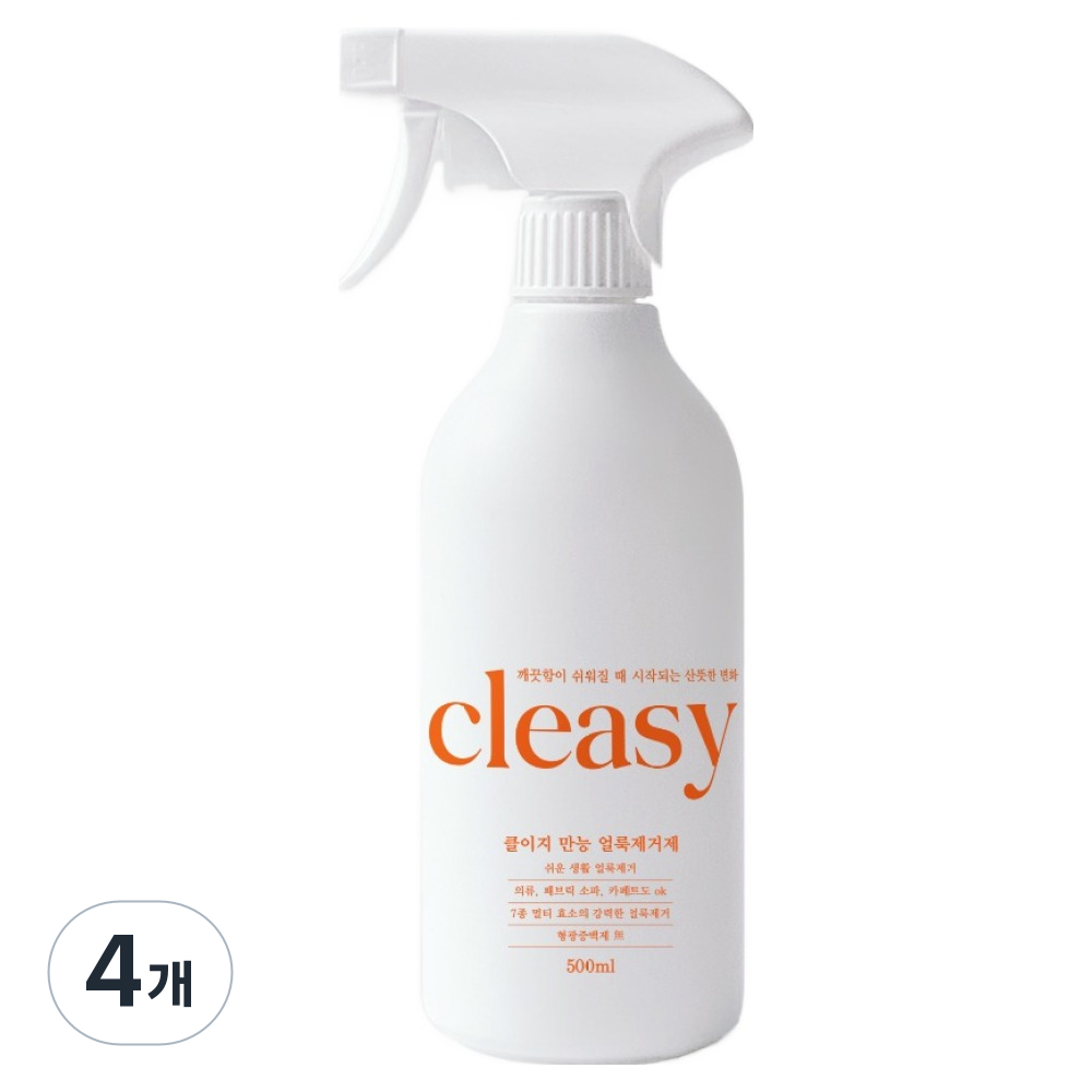 Purenature 주식회사 얼룩제거제, 4개, 500ml 25,280원