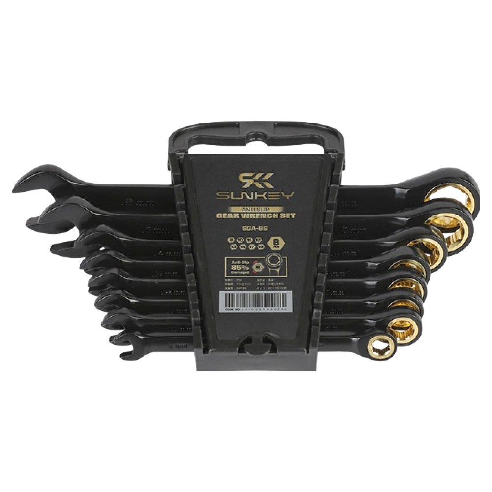 썬키 기어렌치 세트 안티슬립 SGA-8S 34,400원