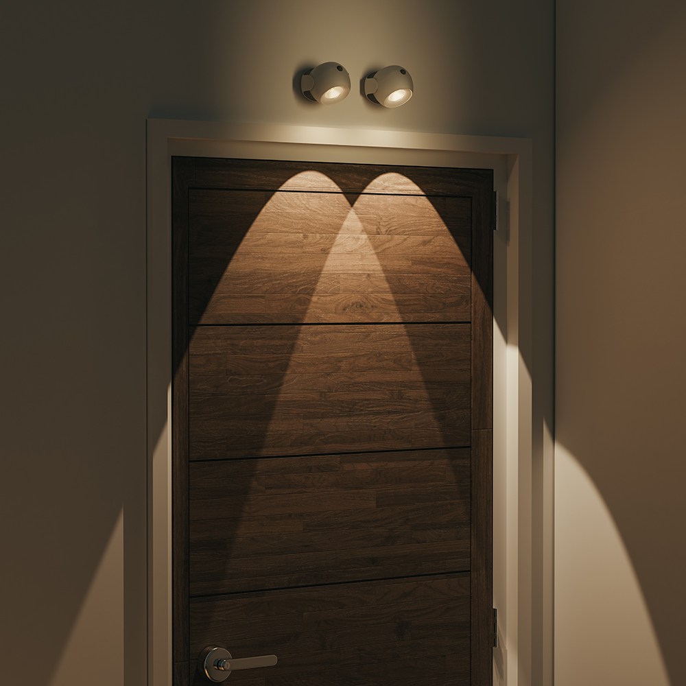 루밍 지속모드 전환 스팟 인테리어 무선 LED 센서등, 1개, 화이트 15,900원