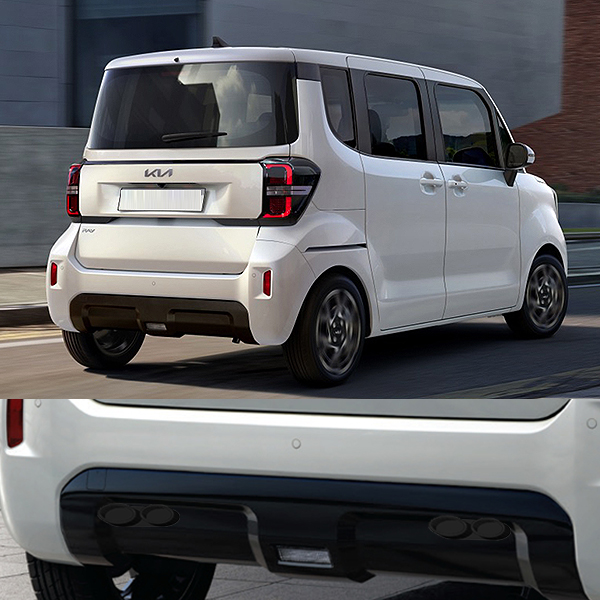 RAY 튜닝용품 리어범퍼 튜닝 듀얼 머플러 레이꾸미기 더뉴레이 배기팁 22,000원