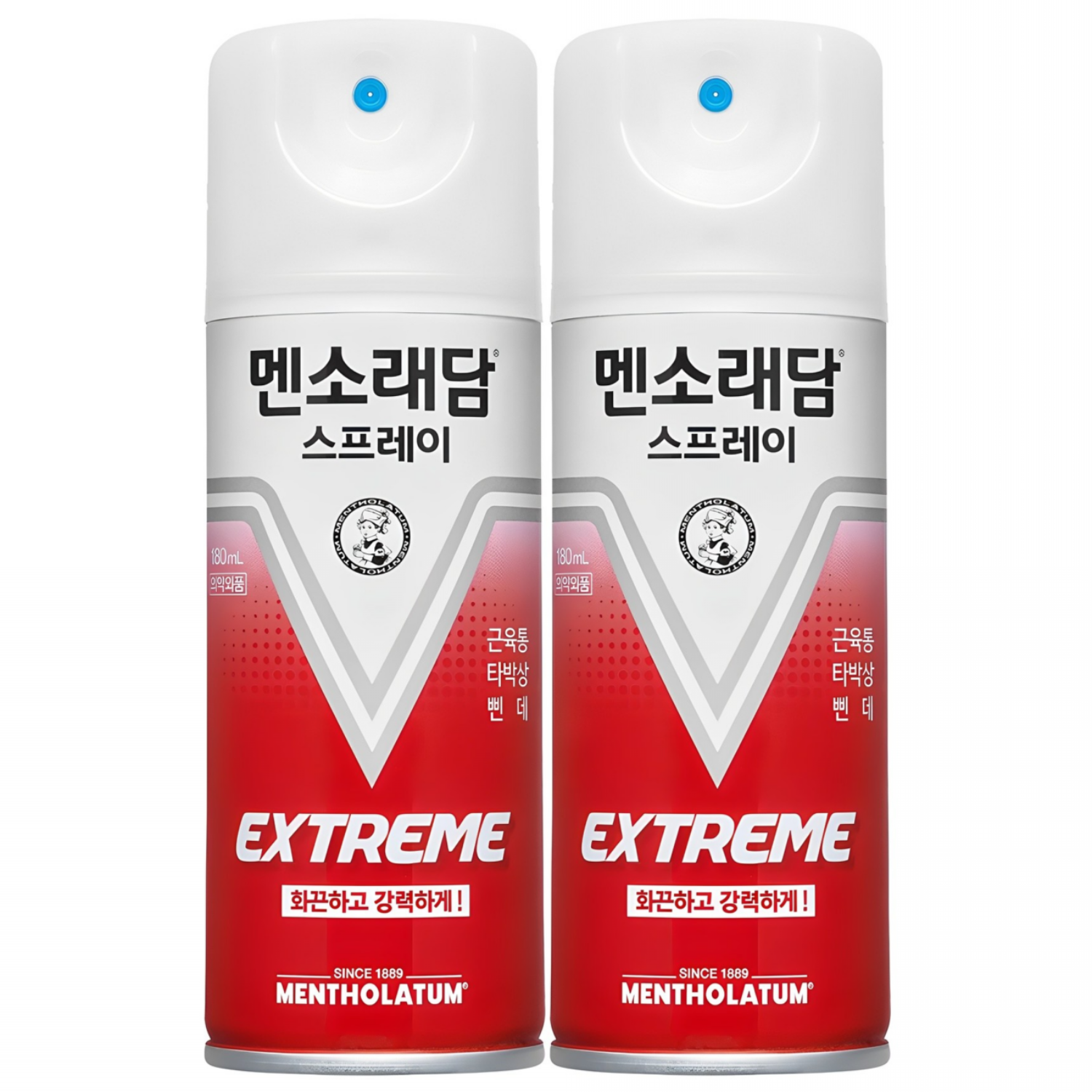 멘소래담 익스트림 핫 스프레이파스 에스 180ml, 1개입, 2개 6,500원