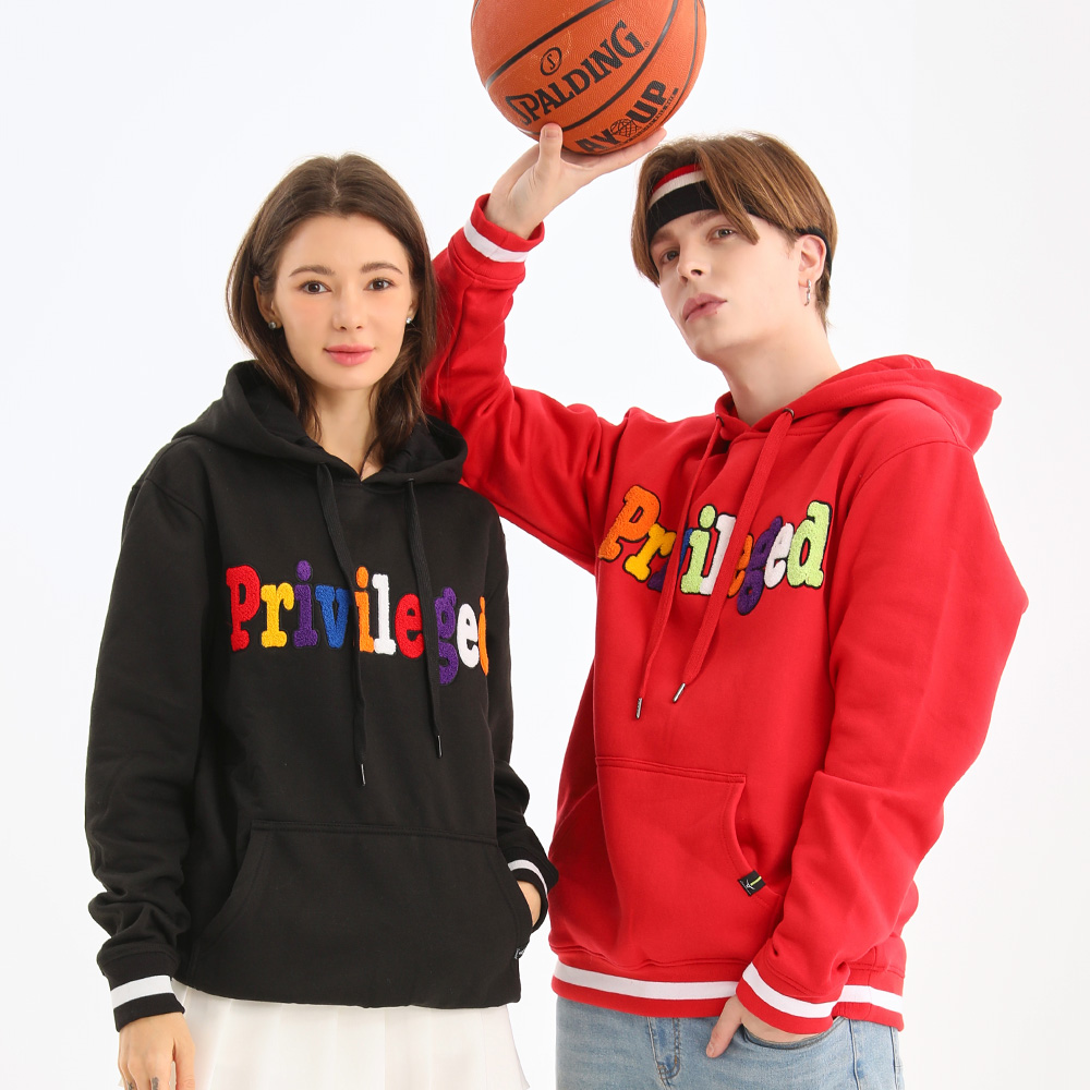 무니크영 F11977 - 남녀공용 빅사이즈 자수 오버핏 3D 입체 레터링 후드티 41,900원