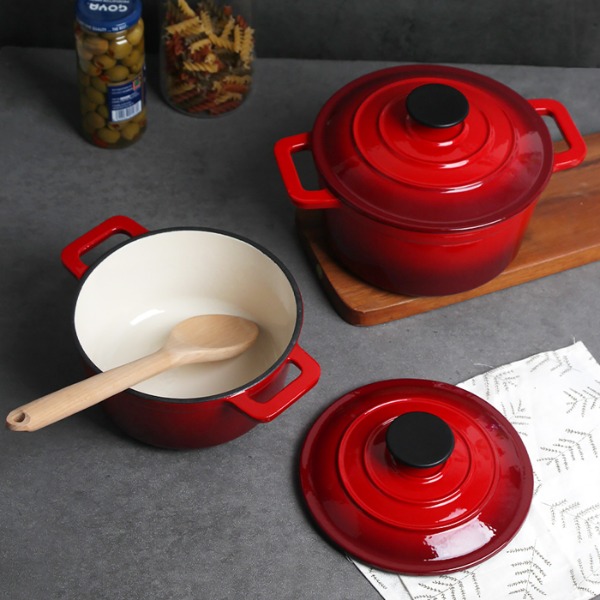 무쇠 주물냄비 18cm 양수 37,800원