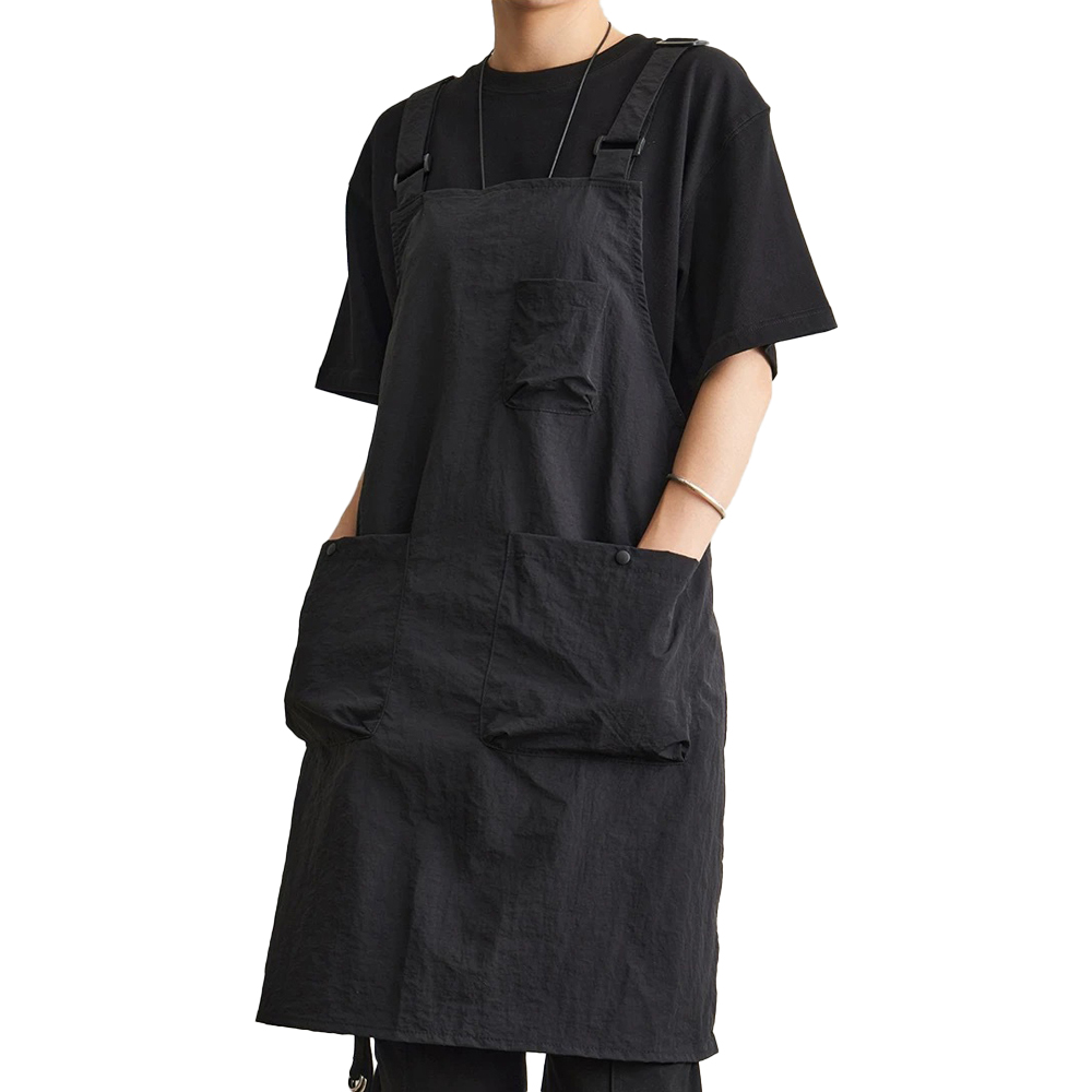 다퍼남 오버사이즈 핏 멜빵 앞치마 9,900원