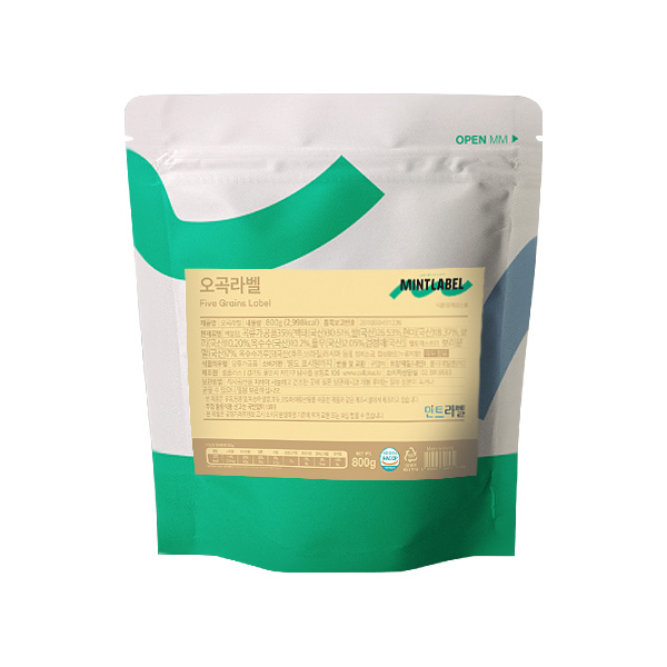 민트라벨 오곡라벨 800g, 800g, 1개 10,000원
