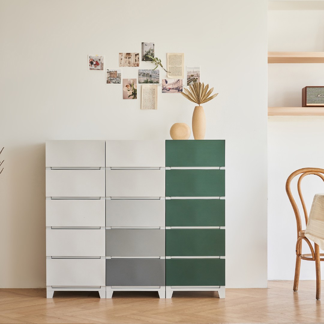 더채움 캔버스 5단/3단 플라스틱 서랍장 수납장 45,900원