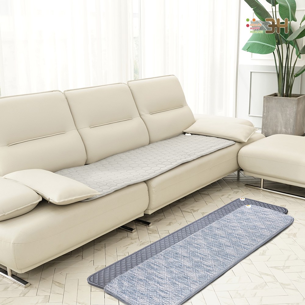 3H한일온열기 5세대 극세사 전기방석 쇼파 전기매트 탄소매트 소파 전기장판 온열방석 캠핑용 59,000원