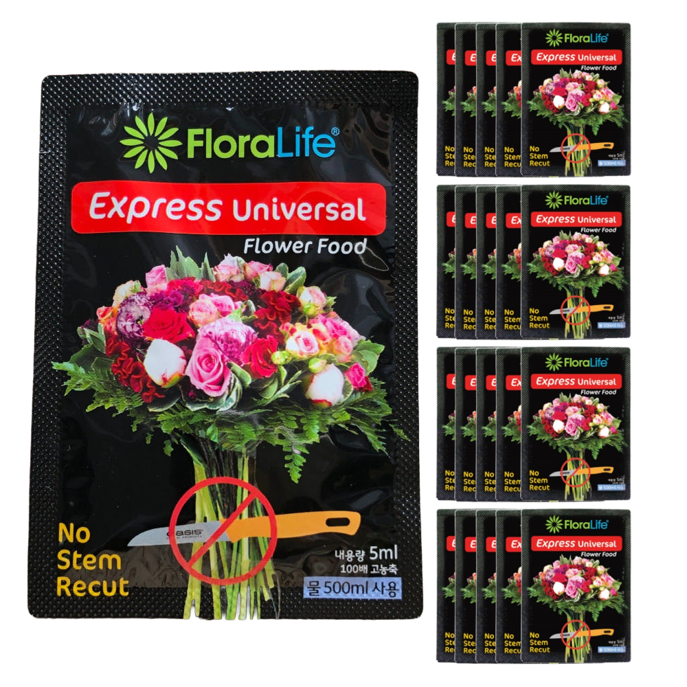 워크웰 절화 수명 연장제 꽃다발 생화 보존제, 100개, 5ml 35,900원