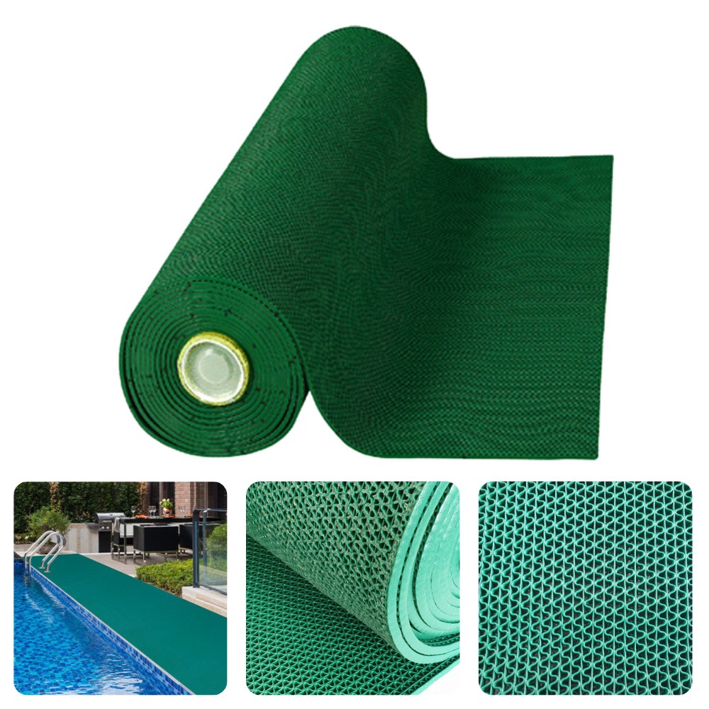 초면애 미끄럼방지 수영장매트 라이트Z 5mm 현관매트 (120cm폭) 2M단위 수량만큼 이어서 맞춤재단 발송, 그린 2M, 3개 136,790원