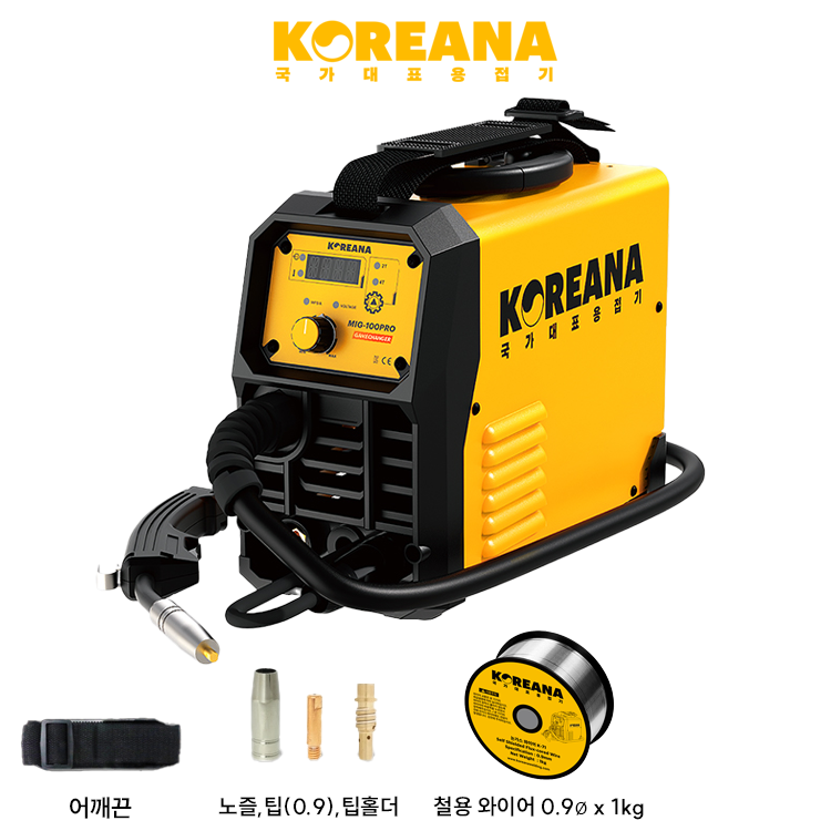 코리아나 공구왕황부장 논가스 인버터 아크용접기 철 스텐 호환 219,000원