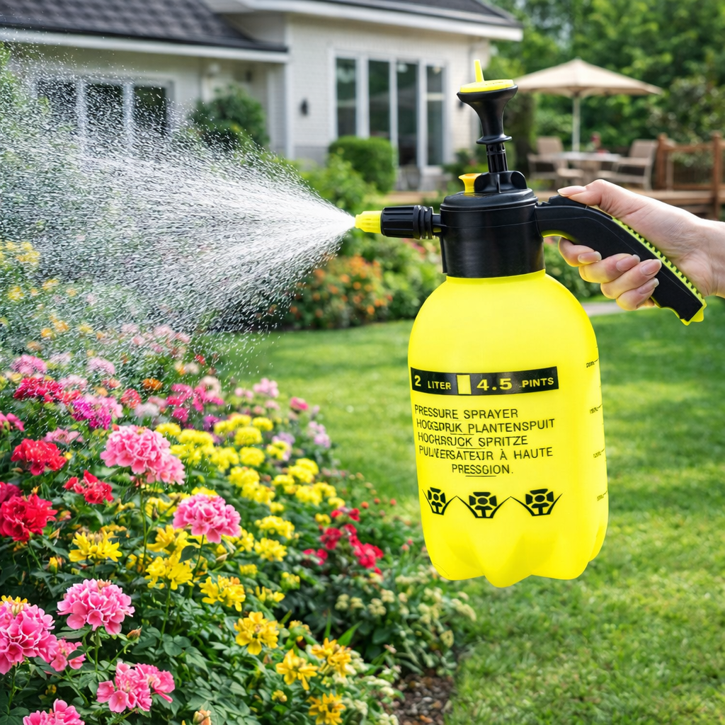 창림컴퍼니 고압 압축분무기 2L 대용량 노즐포함, 형광색 2L, 2개 18,900원