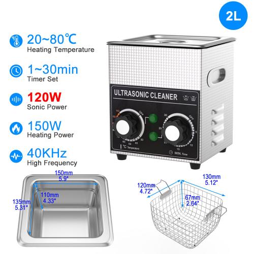초음파세척기 클리너 안경 귀금속전용  1L 30L 청소기 600w 900w 휴대용 청소 쥬얼리 기계 40KHZ 울트라 소닉 세탁 목욕 117,060원