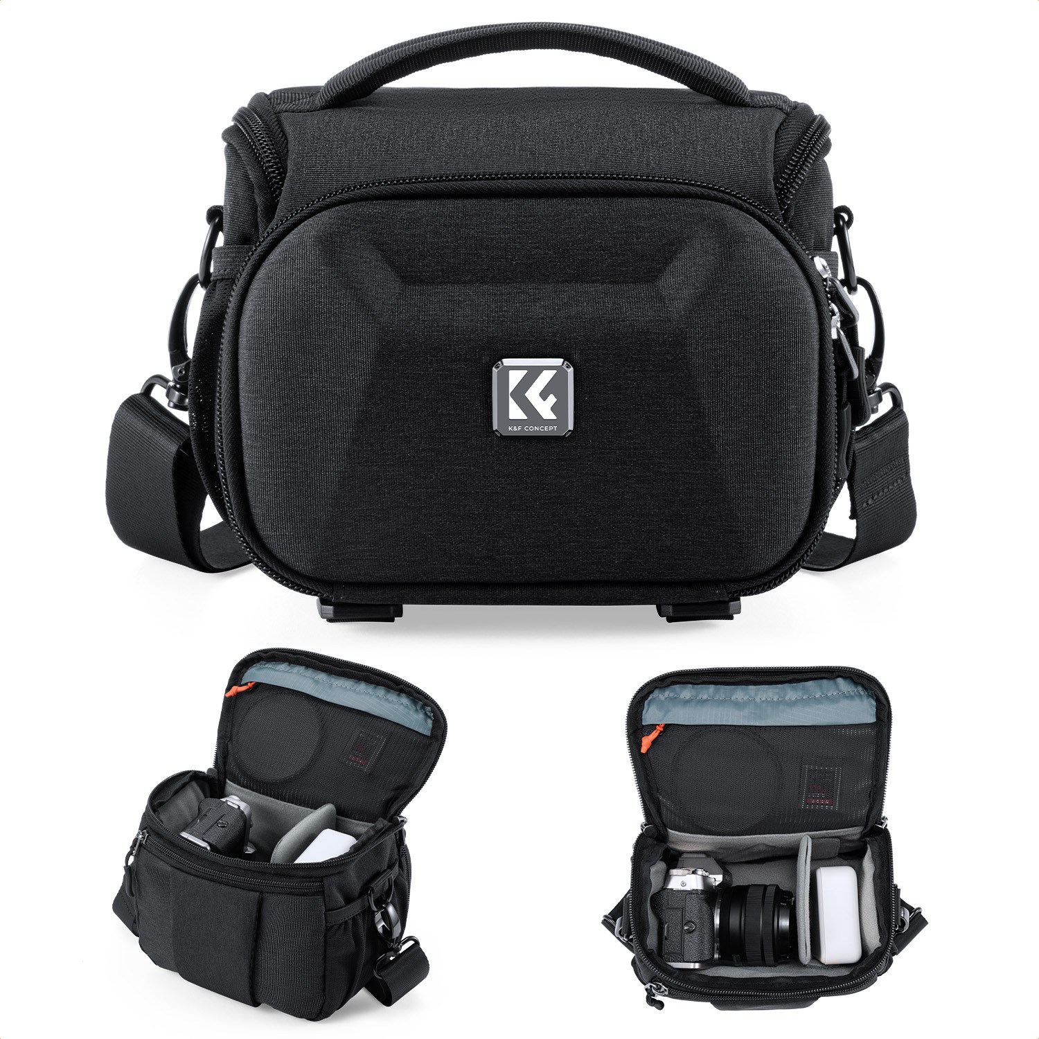 K&F CONCEPT DSLR 미러리스용 하드쉘 카메라 슬링백 45,000원