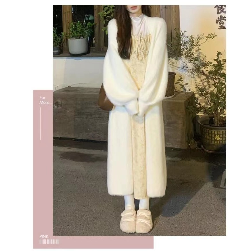 패션고리 여성 오버핏 롱 니트 가디건 코트 H986 20,000원