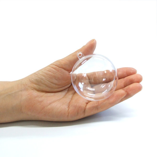 6cm 고리투명 둥근캡슐 10개 투명볼 뽑기볼 장식용품 4,500원