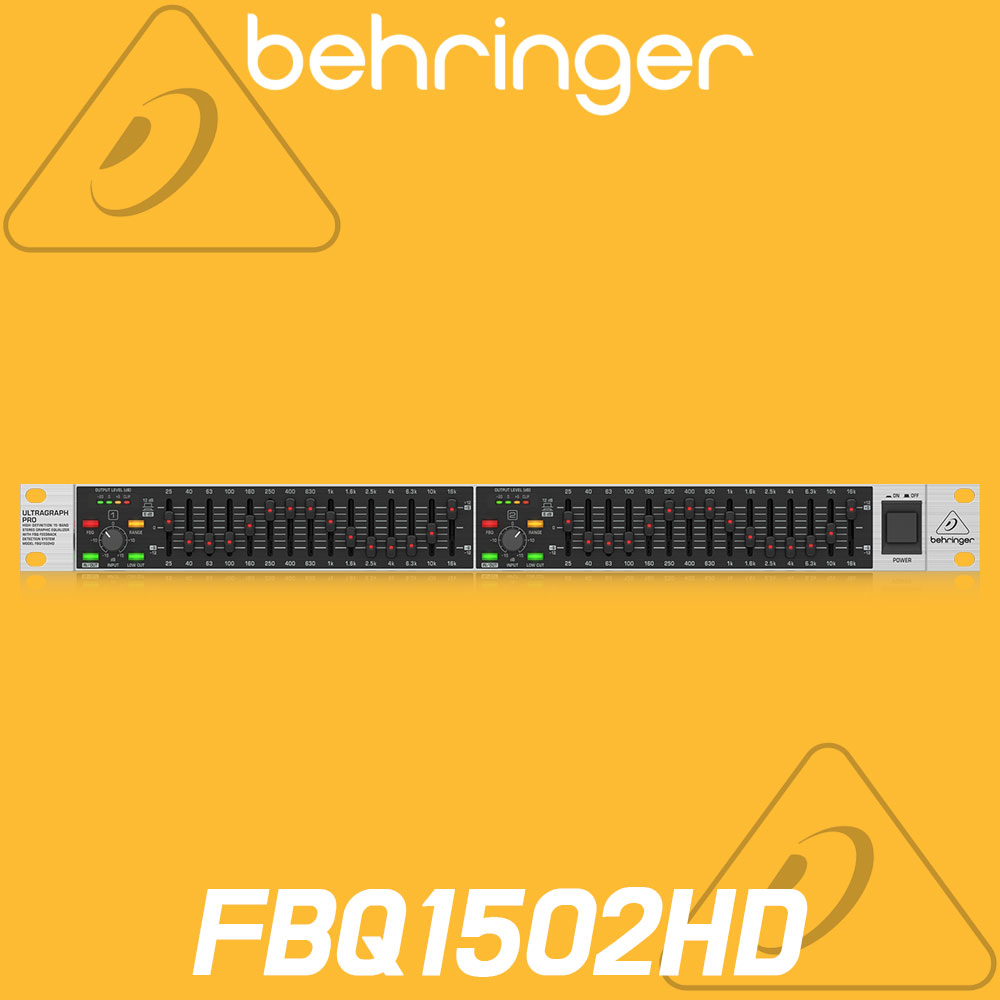 [공식인증점] 베링거 FBQ1502HD 15밴드 스테레오 EQ 이퀄라이저 181,700원