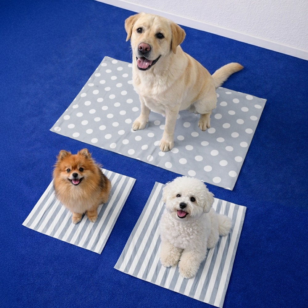 [커버 세탁가능] 냉감 100% 멍보스 강아지 애견 여름 쿨매트 용품 76,500원