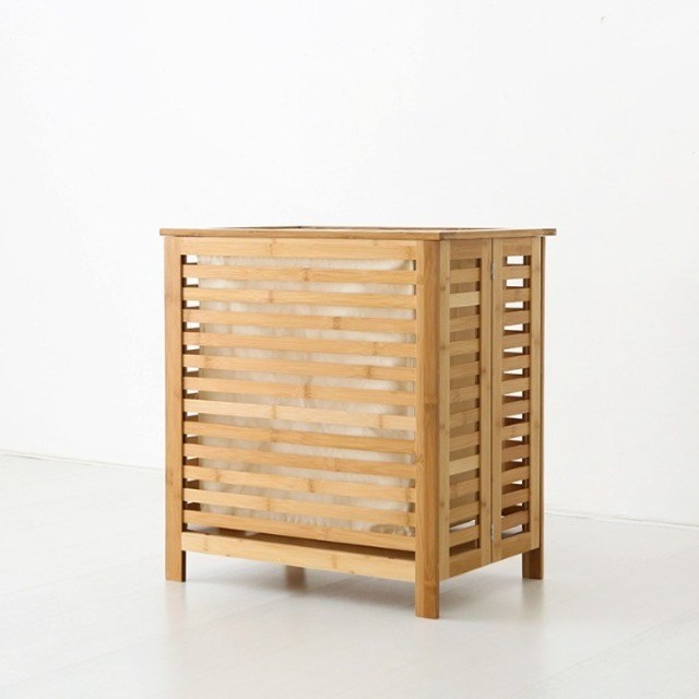 마켓비 JAWAL 원목빨래바구니 WFB19019 대나무 3714.4202, 3714.4202 53,900원