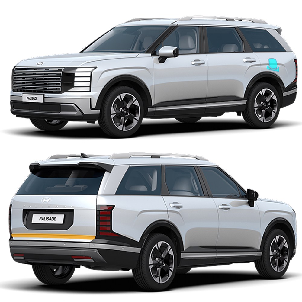 스킨엑스 디올뉴 팰리세이드 프레스티지 익스클루시브 LX3 트렁크리드+주유구 PPF 차량보호필름, 1개 28,500원