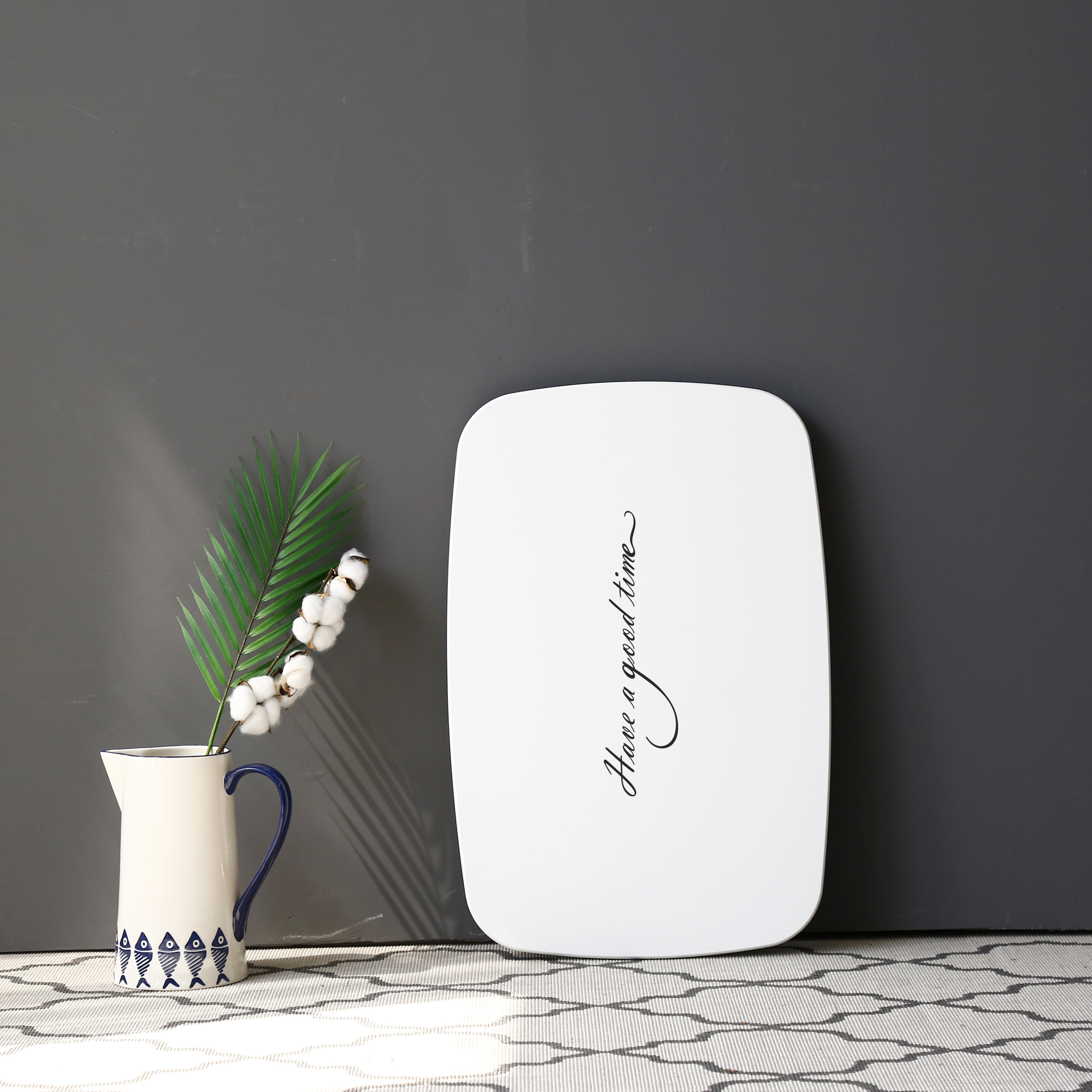 스토리퍼니쳐 레터링 테이블 해브어굿타임 600, 해브어굿타임 화이트 16,900원