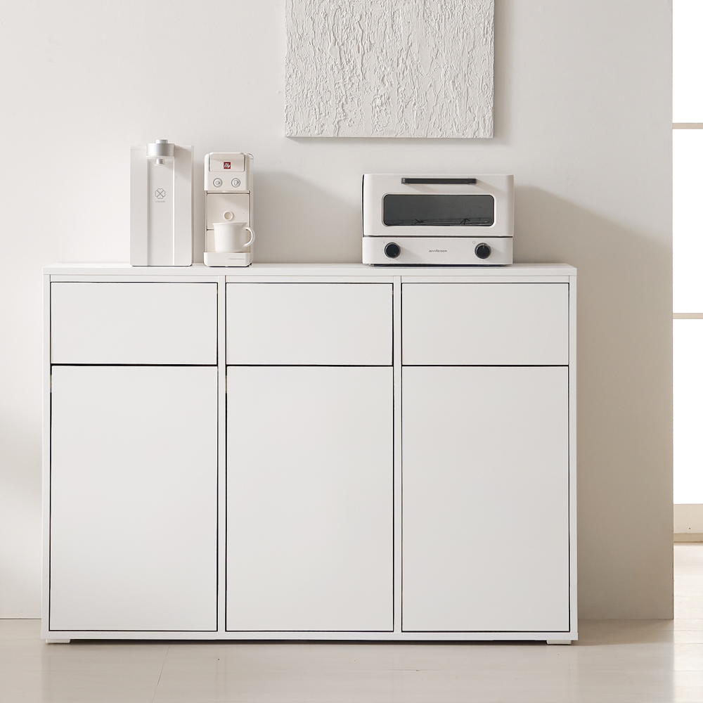 하모벨 리서클 재활용 분리수거함 쓰레기통 방문설치, 화이트, 3단 118,000원