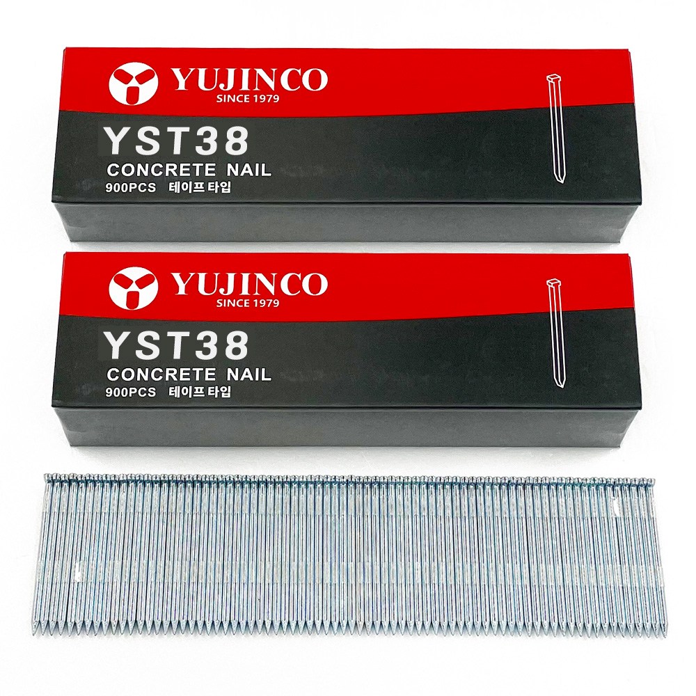 (유진코) 타카핀 ST테이프타입 YST38 에어 타카심 38mm 1갑 900발, 10개 46,000원