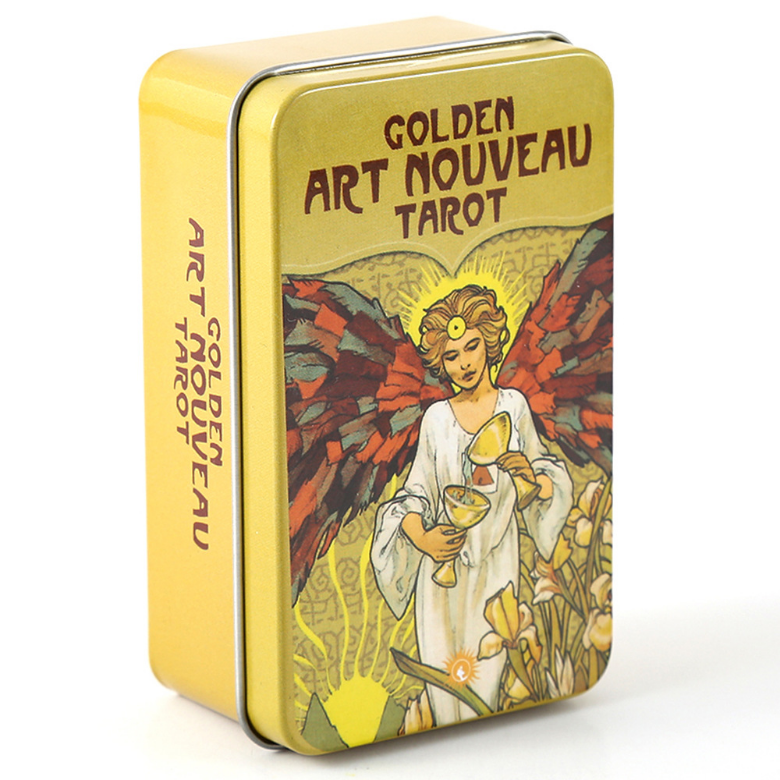 다가옴 타로카드 심리 운세 입문자용, 유니버셜 웨이트 에디션, T20 골든 아르누보 타로, 1개 16,400원