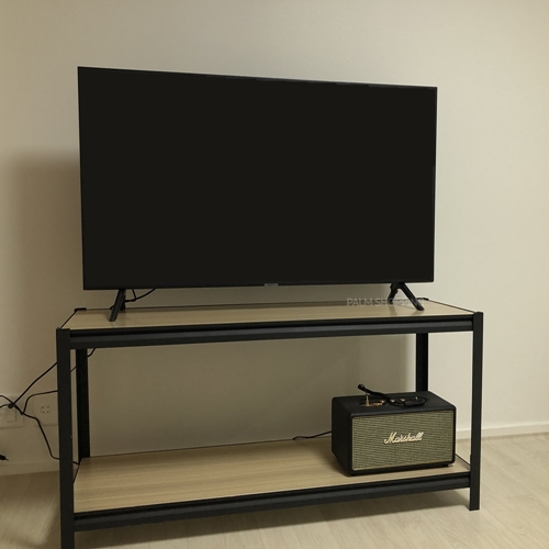 거실장 철제 티비 다이 선반 수납장 TV선반 원하는 사이즈 조절 가능 (블랙,화이트) 72,100원