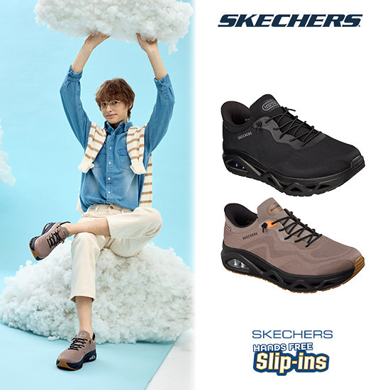 스케쳐스 26SS 최신상 남성용 우노 글라이드 슬립인스 워킹화 139,000원